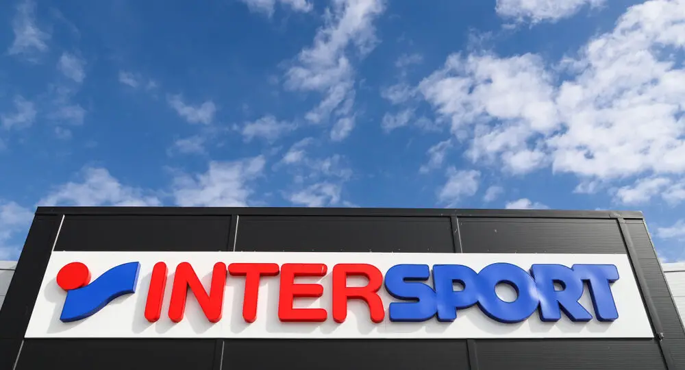 Orebro,,Sweden,-,May,8,,2019:,Intersport,Store,Front,At